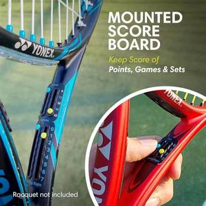 Compteur de score de tennis en carbone 18K approuvé USAPA, fabriqué par un OEM, avec suivi des points et des jeux, portable, en plastique, pour le sport - Product Image 5