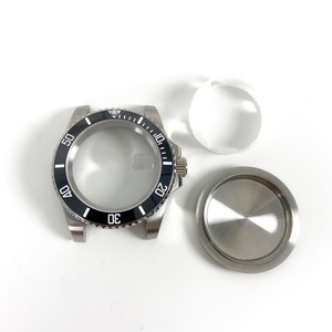 OEM ODM Cadran de montre personnalisé, modification de montre, diamètre 40 mm, accessoire de montre, acier inoxydable avec coque, verre saphir, anneau en céramique - Product Image 2