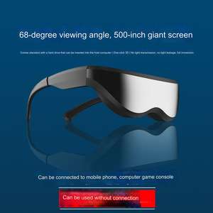 ENMESI Gafas inteligentes 3D Pantalla gigante de 500 pulgadas Pantalla montada en la cabeza Juego <span class=keywords><strong>Realidad</strong></span> <span class=keywords><strong>Virtual</strong></span> - Product Image 2