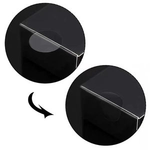 Lot de 500 autocollants ronds transparents auto-adhésifs en rouleau pour scellage d'emballages professionnels, étiquettes de scrapbooking et étiquettes de fermeture pour sacs de biscuits - Product Image 2