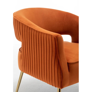 Nouveau style de <span class=keywords><strong>fauteuil</strong></span> <span class=keywords><strong>d</strong></span>'appoint en <span class=keywords><strong>velours</strong></span> haut de gamme <span class=keywords><strong>pour</strong></span> hôtel, tissu <span class=keywords><strong>d</strong></span>'<span class=keywords><strong>ameublement</strong></span> <span class=keywords><strong>d</strong></span>'intérieur - Product Image 6