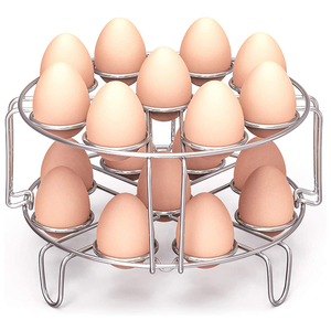 Ensemble d'<span class=keywords><strong>accessoires</strong></span> résistants à la chaleur Cuiseur à oeufs en acier inoxydable Support à vapeur - Product Image 1