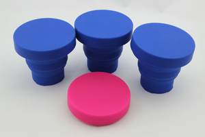 Taza plegable personalizada para cerveza, vaso de café de silicona, vaso de vino de plástico personalizado - Product Image 3