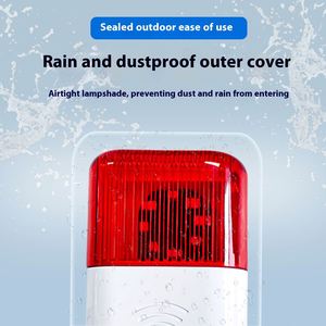 Small 5V LED Alarm Indicator <b>Light</b> OLED Display High Decibel Warning <b>Flash</b> Frequency Android Bar for Home Security Factory Loud - Product Image 5