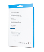 Emballage de vente en gros carte blanche, emballage de détail, tablette Apple, étui en cuir PVC, emballage, grande boîte à fenêtres