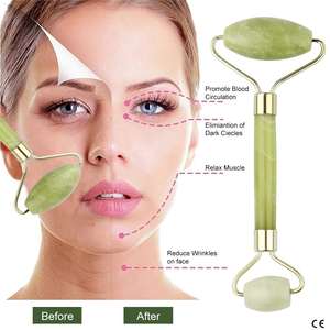 여성의 Gua Sha 세트와 옥 롤러 바디 근육 이완 눈 붓기 개선 - Product Image 2