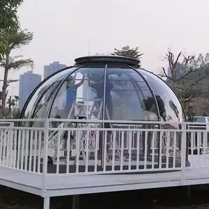 Ventilation System Built-in Lighting System Customizable Personalized Design Modular Dome House
