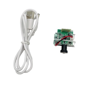 โคมไฟดวงจันทร์ LED 3 สี พร้อมสวิตช์สัมผัส เปลี่ยนสีได้ DC5V 1A 4x0.5W LED ฐานหลอดไฟแบบขันเกลียว PCBA ไฟกลางคืน - Product Image 1