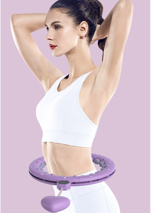 Fitness Smart Adults Réglable Pondéré Détachable Intelligent <span class=keywords><strong>Hoola</strong></span> Ring Fabrique Fit Hula Ring Circle - Product Image 4