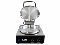 Crêpière électrique en acier inoxydable 3 kW, crêpière commerciale avec plaques en fer ou en aluminium