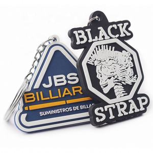 Mousquetons promotionnels personnalisés par logo 2D et 3D Porte-clés en PVC souple personnalisable pour les particuliers et les entreprises - Product Image 5