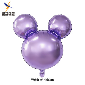 24Inch Helium Minnie Đầu Phim Hoạt Hình Lá Bóng Sinh Nhật Đảng Trang Trí Trẻ Em Đồ Chơi Bơm Hơi Bóng Tắm Globos - Product Image 4