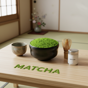 ผงชาเขียวมัทฉะออร์แกนิคเกรดพิธีกรรม 6A บรรจุกระป๋องขนาด 30 กรัม/50 กรัม - Product Image 2