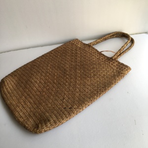 Sacs de plage en paille naturelle pour l'été, grands sacs fourre-tout tissés à la main, sacs à main de voyage pour femmes, sacs de shopping vintage de créateurs - Product Image 3
