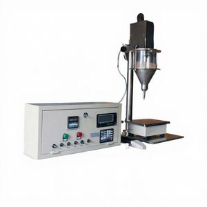 High Precision Desktop 0.1g-10g Dry Seasoning <b>Protein</b> Flour Spices Milk Powder Auger Screw Dosing Weighing and Filling Machine - Product Image 1