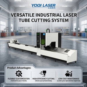 Machine de découpe laser à fibre CNC à deux mandrins avec capacité de découpe sans queue de ferme, refroidissement par eau, haute vitesse, <span class=keywords><strong>prix</strong></span> compétitif - Product Image 1