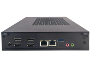 Mini <span class=keywords><strong>PC</strong></span> 4 HDMI Intel Core I5-13450HX 4K DDR4 Dual Channel M.2 NVMe Mini ordinateur de bureau pour utilisation professionnelle multi-écrans - Product Image 1