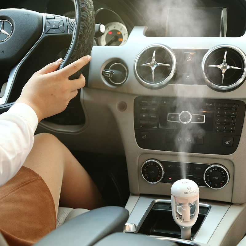 USB Mini Ultrasonic Car Aroma Aromatherapy