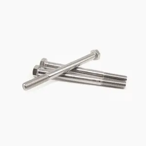 TonG/THE High quality Hexagon stainless steel bolts with fine shank custom thread low price Bolts Factory supplier