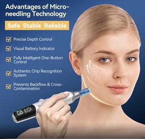 Máquina Auto <span class=keywords><strong>Dermapen</strong></span> M9 con Control Inteligente de Profundidad, Cartucho con Chip Seguro de 0.2mm, Modo Seguro, Dispositivo de Inyección de Suero Derma Pen - Product Image 1