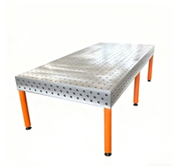 Station de soudage flexible 3D en acier Q355 nitruré au plasma, surface sans électricité, table de soudage personnalisable