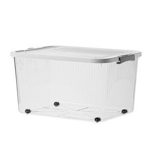 Transparent Toy Storage <b>Box</b> - extra <b>Large</b>,clothes Organizer with Lid, High-transparency <b>Plastic</b> Storage Container - Product Image 5