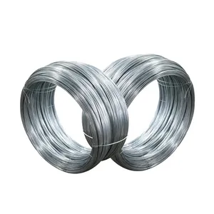 Factory Supply Zinc Coated Hot Dipped Gi High Tensile High Carbon Steel Galvanised Wire Used in Bulk for Bundling Purposes