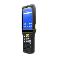 Computadora Industrial Portátil con Certificación WiFi, Android 13, 4G GMS, Doble SIM, Escáner de Códigos de Barras 1D/2D, NFC, RFID, CPU Qualcomm, IP65 de 4 Pulgadas