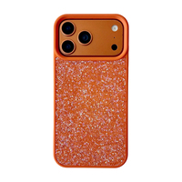 Coque de protection rigide en silicone pour iPhone 17 Pro Max, 14, 16, 13, 12, 11, 15 Plus – Nouveau design diamant brisé, style niche
