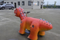 Scooter électrique animatronique dinosaure personnalisé pour enfants, modèle de parc d'attractions à monnayeur, trottinette dinosaure pour enfants