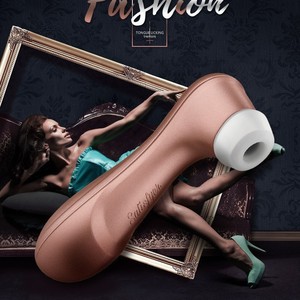 Estimulador de Clítoris Femenino de Alta Gama, Vibrador con Succión de Aire, 10 Frecuencias de Vibración, 100% Impermeable, USB - Product Image 1