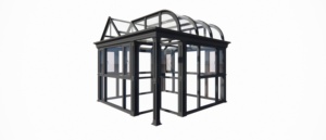 Solárium <span class=keywords><strong>con</strong></span> Persianas Integradas Sin <span class=keywords><strong>Cortinas</strong></span> Adicionales, Ajusta el Equilibrio <span class=keywords><strong>de</strong></span> Luz, Privacidad, Aislamiento Térmico y Acústico - Product Image 3