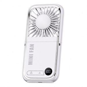 Mini Ventilador de Mano Portátil Recargable por USB, Plegable, Ligero, para Viajes, con Soporte para Teléfono - Product Image 3