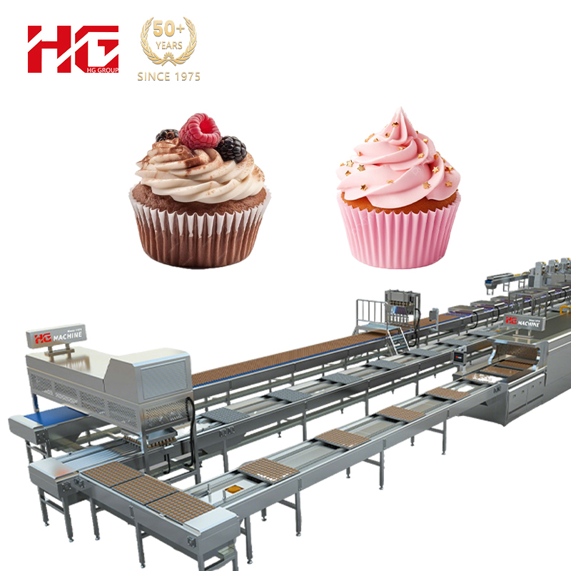 Automatic Different Shape Cake Machine Full