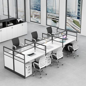 Staff Office <b>Desk</b> Chair Combination Durable Convertible Wood Multi-Functional <b>Computer</b> <b>Desk</b> Minimalist Fireproof Mobile Free - Product Image 4
