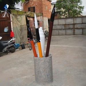 Juego de vajilla gigante de fibra de vidrio, escultura de tenedor/cuchara/palillos de gran tamaño para entrada de restaurante y decoración de patio de comidas - Product Image 5