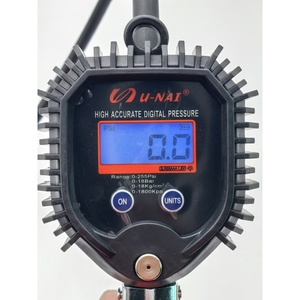 U-NAI UN-9709 Grupo de Válvulas Integradas 3 en 1: Manómetro Digital de Presión de Neumáticos, Inflado, Desinflado y Medición, Alta Eficiencia, Ahorro de Tiempo, CE - Product Image 3