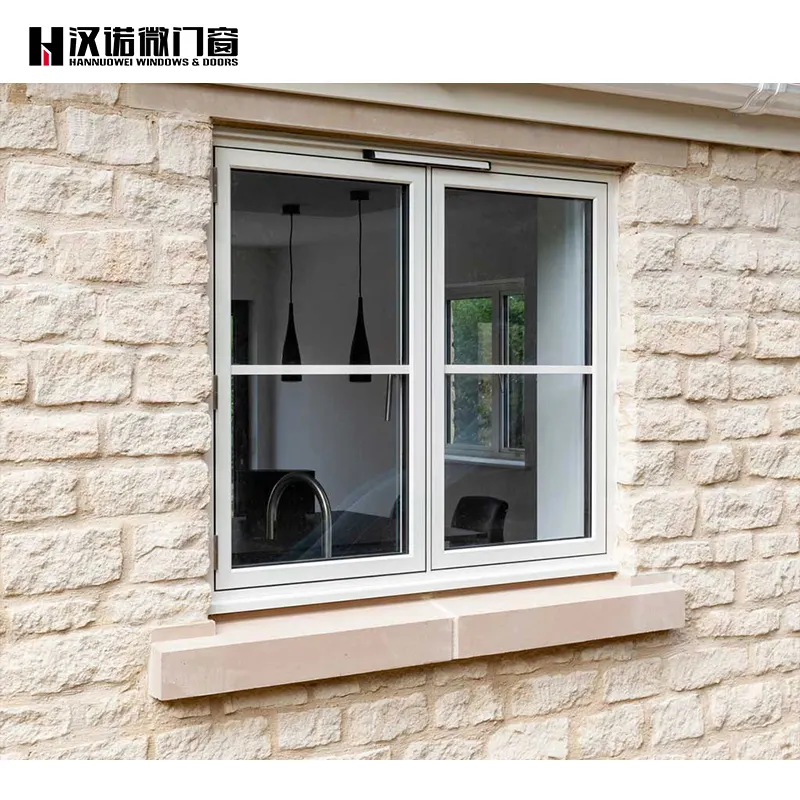 PVC window manufacturing fire rated casement windows dampproof for bathroom/kitchen/balcony