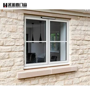 Finestra in PVC produzione di finestre a battente tagliafuoco a prova di umidità per bagno/cucina/balcone