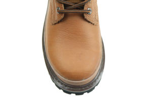 Goodyear sepatu keamanan ESD pria, sepatu keamanan dengan kulit sapi & serat nyaman sol karet tahan aus penutup jari kaki - Product Image 4