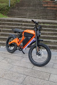 Motocicleta Eléctrica Todoterreno Estilo Motocross, Motor sin Escobillas de 2000W, Batería de Litio de 48V, Suspensión Hidráulica, Aventura Urbana - Product Image 4