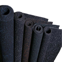 Tapis anti-dérapant non toxique 3-12Mm Epdm Tapis de gymnastique Tapis de sol en caoutchouc Rouleaux