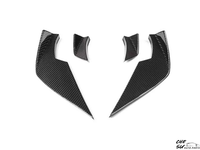 Kit carrosserie aileron avant en fibre de carbone sèche 3K de haute qualité style VS amélioré pour BMW M3 M4 G80 G82, kit de voiture personnalisé