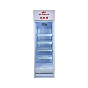 Meisda 최고 판매 슈퍼마켓 상업 냉장고 235L 디스플레이 쇼케이스 냉장고 led 라이트 박스