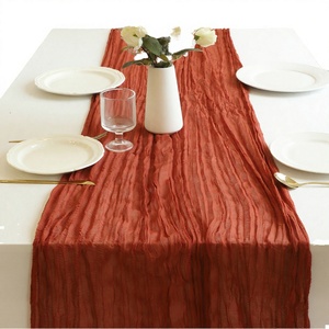 Nappe Moderne Personnalisable en Tissu Gaze 100% Polyester Tissé Multi-Spécifications pour Hôtels et Fêtes d'Anniversaire - Lavable - Product Image 2