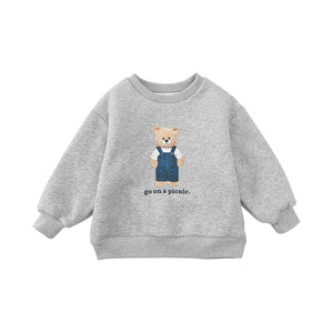 I bambini Delle Ragazze Dei Vestiti Autunno Inverno Calore Morbido Sport Sveglia Casuale A Maniche Lunghe In Pile Felpa - Product Image 6