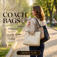 B07 Sacs Coach d'occasion de qualité platine, vente en gros, sacs pour femmes de seconde main, sacs vintage, en vrac, très demandés