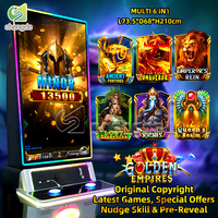 Máquina Completa de Juego de Habilidad Golden Empires de Alta Resolución con Función de Empuje, Pantalla Táctil para Interiores, Operada con Monedas, 110/220 V