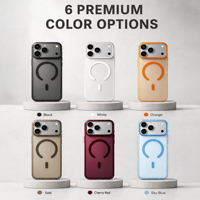 Coque de téléphone PC transparente magnétique avec recharge sans fil antichoc pour iPhone 16 Fabricant OEM ODM Chine