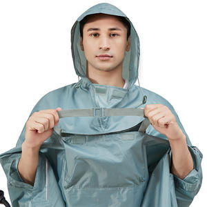 Poncho de pluie pour vélo One Heaven, imperméable, portable, une pièce, pour adulte, veste de pluie pour le cyclisme, indispensable pour les voyages en plein air - Product Image 2